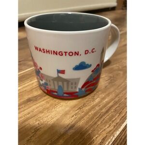 Starbucks Washington DC You Are Here Collection Coffee Mug 14oz 2017 Ceramic Cup